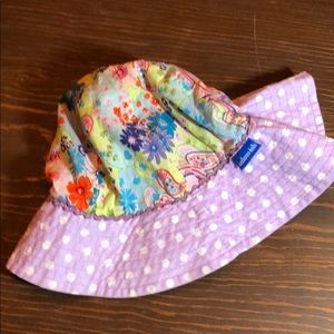 Wallaroo kids lids platypus Paisley floral hat